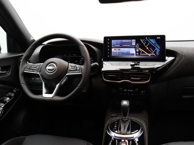 Nissan JUKE 1.6 Hybrid N-Design | Rijklaarprijs!! | Stoel, en Voorruitverwarming | Draadloze Oplader | Keyless Entry | Cruise Control |