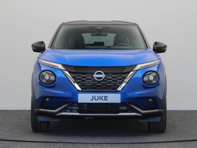 Nissan JUKE 1.6 Hybrid N-Design | Rijklaarprijs!! | Stoel, Stuur en Voorruitverwarming | Draadloze Oplader | Keyless Entry | Cruise Control |