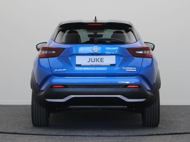 Nissan JUKE 1.6 Hybrid N-Design | Rijklaarprijs!! | Stoel, Stuur en Voorruitverwarming | Draadloze Oplader | Keyless Entry | Cruise Control |