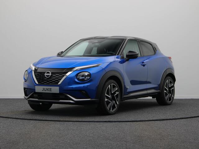 Nissan JUKE 1.6 Hybrid N-Design | Rijklaarprijs!! | Stoel, Stuur en Voorruitverwarming | Draadloze Oplader | Keyless Entry | Cruise Control |