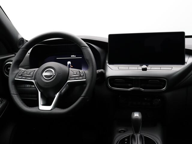 Nissan JUKE 1.6 Hybrid N-Design | Rijklaarprijs!! | Stoel, Stuur en Voorruitverwarming | Draadloze Oplader | Keyless Entry | Cruise Control |