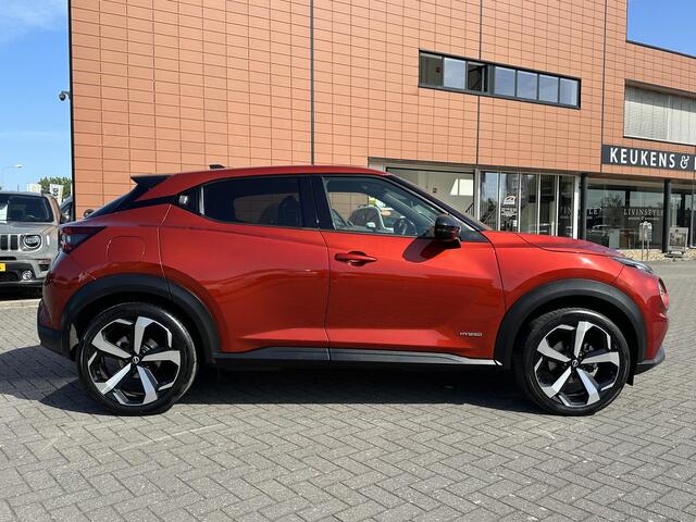 Nissan JUKE 1.6 Hybrid Tekna Sound Pack | Navigatie | 360° Camera | Adapt. Cruise Control | BOSE Audio | Leder | Rijklaarprijs!