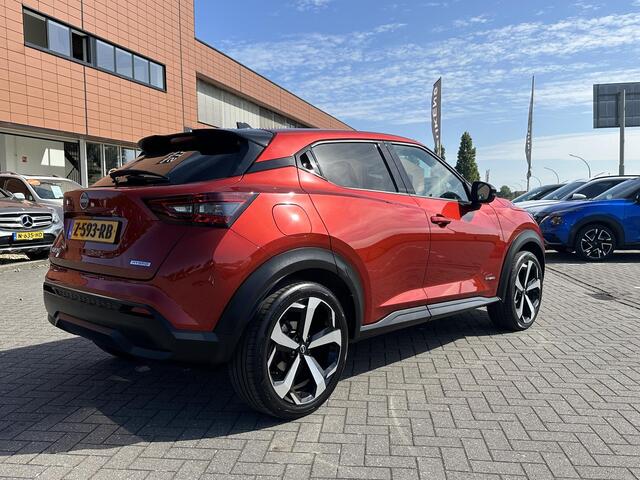 Nissan JUKE 1.6 Hybrid Tekna Sound Pack | Navigatie | 360° Camera | Adapt. Cruise Control | BOSE Audio | Leder | Rijklaarprijs!