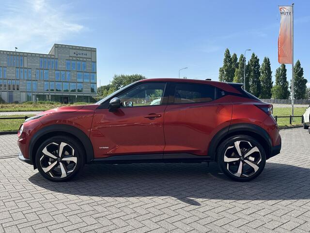 Nissan JUKE 1.6 Hybrid Tekna Sound Pack | Navigatie | 360° Camera | Adapt. Cruise Control | BOSE Audio | Leder | Rijklaarprijs!