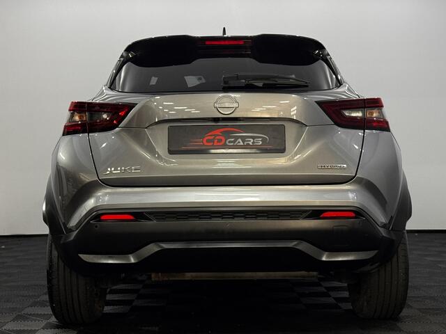 Nissan JUKE 1.6 Hybrid N-Connecta 14PK, Half leder, Camera, Apple carplay, Rijstrook correctie, Cruise control, Keyless start
