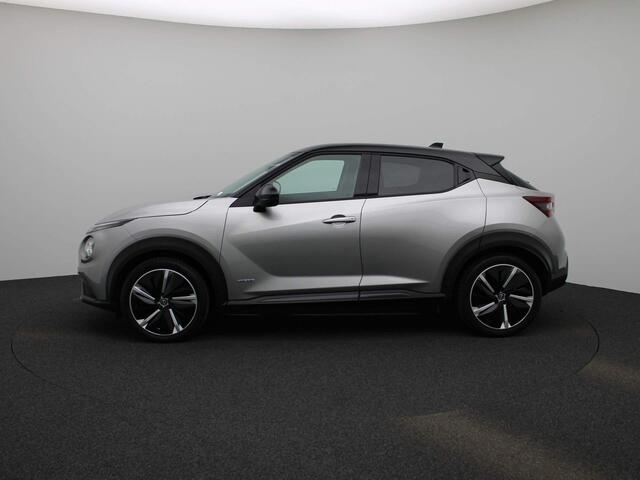 Nissan JUKE 1.6 Hybrid N-Design 143PK | Automaat | Navigatie | Achteruitrijcamera | Half-Leder | Parkeersensoren voor & achter | Apple CarPlay & Android Auto