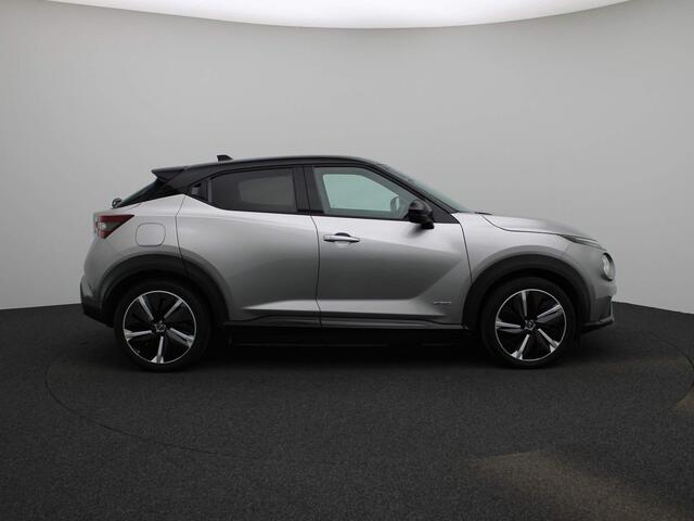 Nissan JUKE 1.6 Hybrid N-Design 143PK | Automaat | Navigatie | Achteruitrijcamera | Half-Leder | Parkeersensoren voor & achter | Apple CarPlay & Android Auto