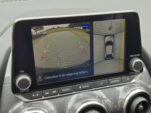 Nissan JUKE 1.6 Hybrid Tekna Automaat / Navigatie via Apple Carplay of Android Auto / Rondomzicht camera / Keyless Entry/Start / Adaptief CC / Climate control / Bose Audio Systeem / Lichtmetalen wielen 19" /