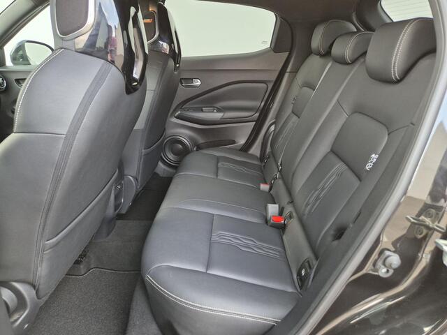 Nissan JUKE 1.6 Hybrid Tekna Automaat / Navigatie via Apple Carplay of Android Auto / Rondomzicht camera / Keyless Entry/Start / Adaptief CC / Climate control / Bose Audio Systeem / Lichtmetalen wielen 19" /