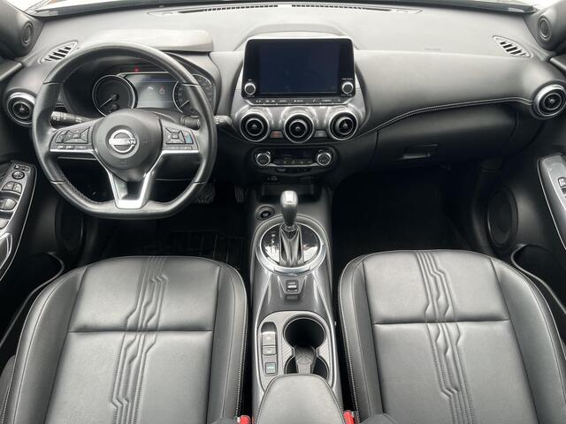 Nissan JUKE 1.6 Hybrid Tekna Automaat / Navigatie via Apple Carplay of Android Auto / Adaptief CC / Rondomzicht camera / Bose Audio Systeem / Climate control / Lichtmetalen wielen 19" / Keyless Entry/Starts /