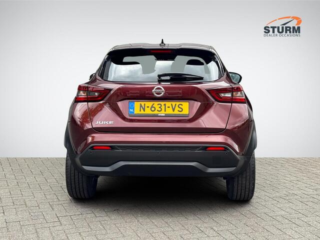 Nissan JUKE 1.0 DIG-T Tekna Sound Pack Automaat | Navigatie | 360° Camera | Apple Carplay/Android Auto | BOSE Audio | Adapt. Cruise Control | 19'' Velgen | Rijklaarprijs!