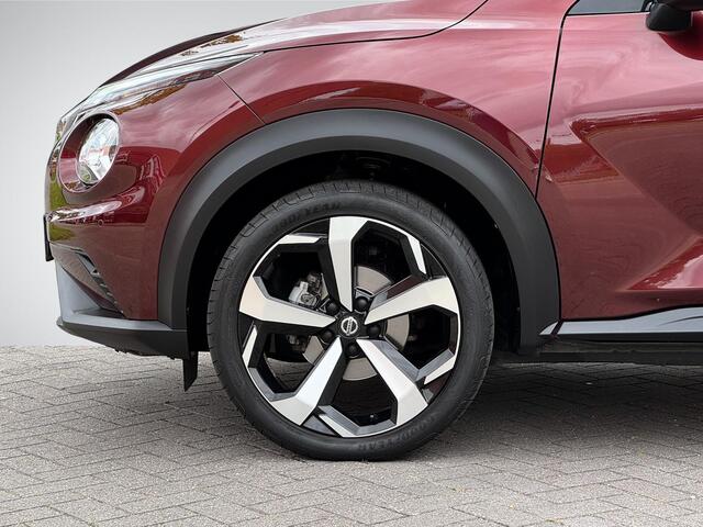 Nissan JUKE 1.0 DIG-T Tekna Sound Pack Automaat | Navigatie | 360° Camera | Apple Carplay/Android Auto | BOSE Audio | Adapt. Cruise Control | 19'' Velgen | Rijklaarprijs!