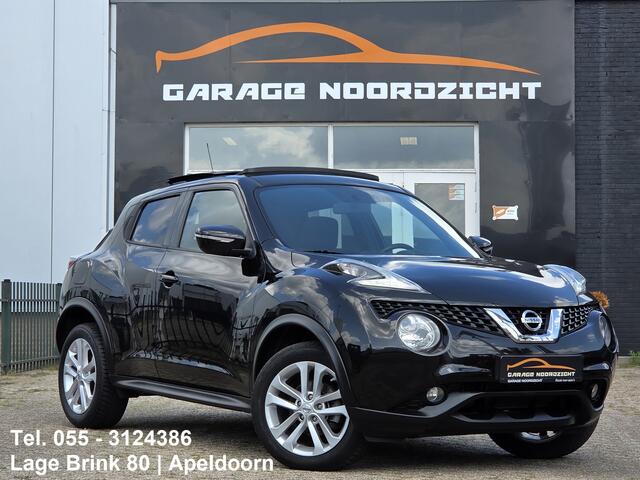 Nissan JUKE 1.2 DIG-T S/S N-Connecta PANORAMADAK|SCHUIFKANTELDAK|ECC/AIRCO|CRUISE CONTROL|USB|BLUE TOOTH|17 INCH Maandag tot Vrijdag van 09.00 tot 20.00 uur en Zaterdag van 09.00 tot 18.00 uur
