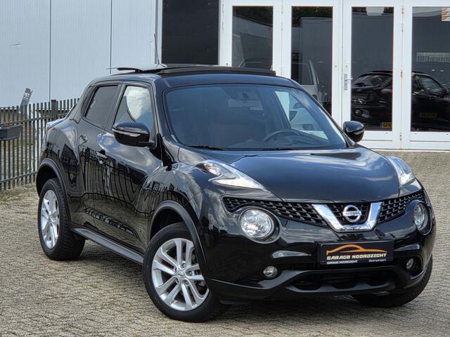 Nissan JUKE 1.2 DIG-T S/S N-Connecta PANORAMADAK|SCHUIFKANTELDAK|ECC/AIRCO|CRUISE CONTROL|USB|BLUE TOOTH|17 INCH Maandag tot Vrijdag van 09.00 tot 20.00 uur en Zaterdag van 09.00 tot 18.00 uur