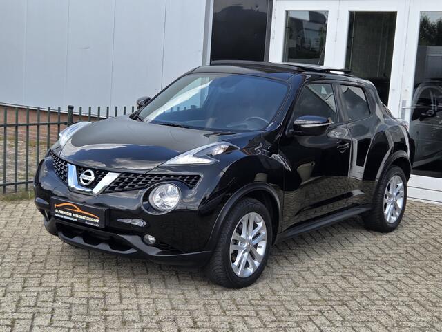 Nissan JUKE 1.2 DIG-T S/S N-Connecta PANORAMADAK|SCHUIFKANTELDAK|ECC/AIRCO|CRUISE CONTROL|USB|BLUE TOOTH|17 INCH Maandag tot Vrijdag van 09.00 tot 20.00 uur en Zaterdag van 09.00 tot 18.00 uur
