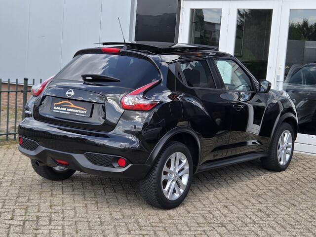 Nissan JUKE 1.2 DIG-T S/S N-Connecta PANORAMADAK|SCHUIFKANTELDAK|ECC/AIRCO|CRUISE CONTROL|USB|BLUE TOOTH|17 INCH Maandag tot Vrijdag van 09.00 tot 20.00 uur en Zaterdag van 09.00 tot 18.00 uur