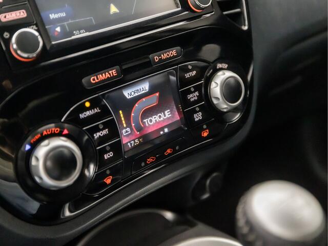 Nissan JUKE 1.2 DIG-T Sport (NAVIGATIE, CLIMATE, CRUISE, CAMERA, SPORTSTOELEN, GETINT GLAS, PARKEERSENSOREN, NIEUWE APK, NIEUWSTAAT)