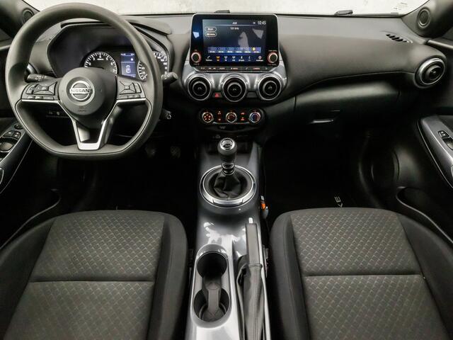 Nissan JUKE 1.0 DIG-T Acenta Sport (APPLE CARPLAY, GROOT NAVI, CAMERA, LED KOPLAMPEN, SPORTSTOELEN, ZWART HEMEL, LANE ASSIST, CRUISE, NIEUWSTAAT)