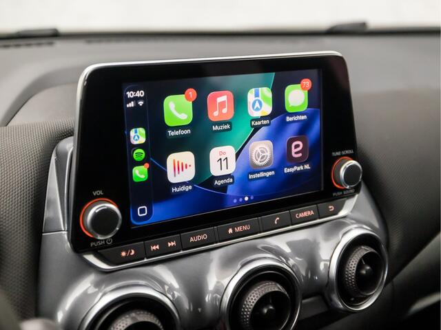 Nissan JUKE 1.0 DIG-T Acenta Sport (APPLE CARPLAY, GROOT NAVI, CAMERA, LED KOPLAMPEN, SPORTSTOELEN, ZWART HEMEL, LANE ASSIST, CRUISE, NIEUWSTAAT)