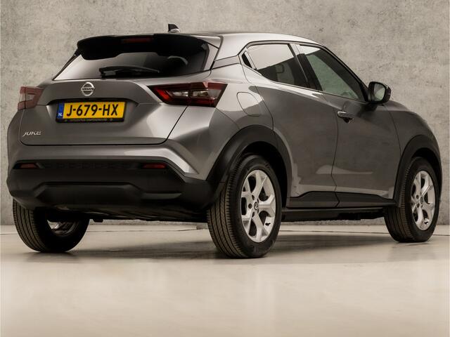Nissan JUKE 1.0 DIG-T N-Connecta Sport (APPLE CARPLAY, GROOT NAVI, CAMERA, CLIMATE, SPORTSTOELEN, GETINT GLAS, KEYLESS, LED KOPLAMPEN, ZWART HEMEL, NIEUWSTAAT)