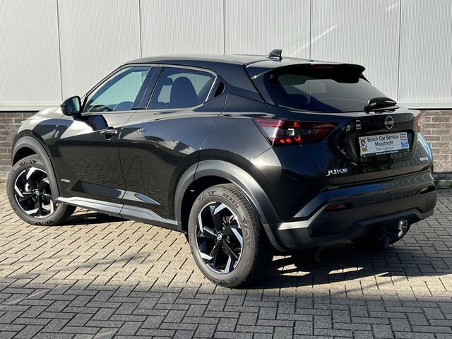 Nissan JUKE 1.6 Hybrid N-Connecta | 1/2 Leer | Carplay | Camera | Key-less | Interesse, Proefrit? Bel of app met: 06-24 28 28 42