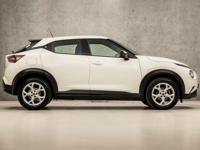 Nissan JUKE 1.0 DIG-T Sport (APPLE CARPLAY, GROOT NAVI, CAMERA, LM VELGEN, ZWART HEMEL, SPORTSTOELEN, LED KOPLAMPEN, GETINT GLAS, CRUISE, NIEUWE APK, NIEUWSTAAT)