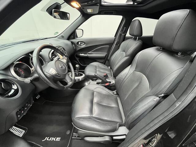 Nissan JUKE 1.2 DIG-T S/S Premium Edition / Elektrisch Glazen Schuif- en Kanteldak / 360° Camera / Keyless Entry & Start / Verwarmde Voorstoelen / Cruise- en Climate Control / Navigatie full map / Bluetooth / Radio