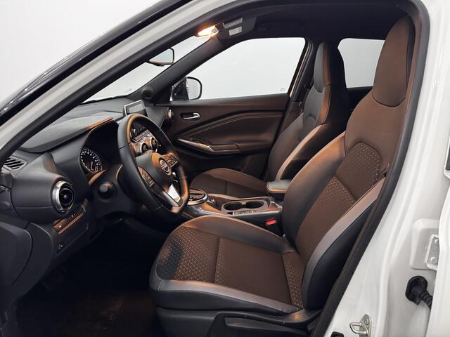 Nissan JUKE 1.6 Hybrid N-Connecta Half leder, Camera, Apple carplay, Keyless start, Cruise control, Rijstrook correctie, 2 jaar garantie