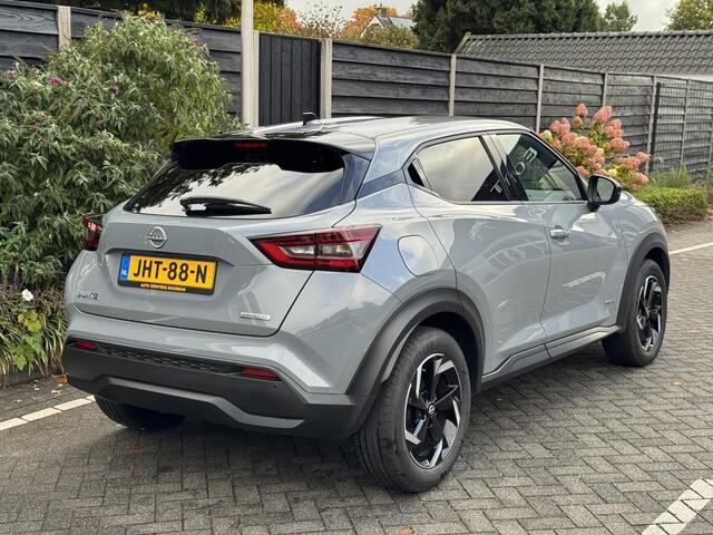 Nissan JUKE N-Connecta 1.6 Hybrid 143PK Automaat Navigatie, Achteruitrijcamera, Keyless, Parkeersensoren, Cruise Control, Climate Control