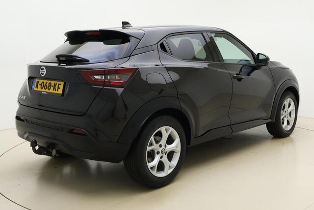 Nissan JUKE 1.0 DIG-T N-Connecta Navigatie | Trekhaak | Climate control | Extra getint glas | Lichtmetalen velgen | Keyless | Bluetooth | Cruise control