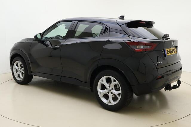 Nissan JUKE 1.0 DIG-T N-Connecta Navigatie | Trekhaak | Climate control | Extra getint glas | Lichtmetalen velgen | Keyless | Bluetooth | Cruise control