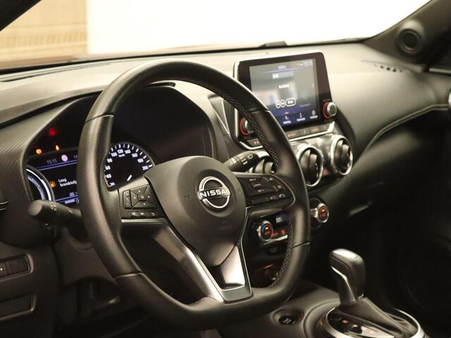 Nissan JUKE 1.6 Hybrid N-Connecta - CRUISE CONTROL - APPLE CARPLAY/ANDROID AUTO - CAMERA - CLIMATE CONTROL - PARKEERSENSOREN VOOR + ACHTER - KEYLESS START/ENTRY - LED KOPLAMPEN - LICHTMETALEN VELGEN 17 INCH