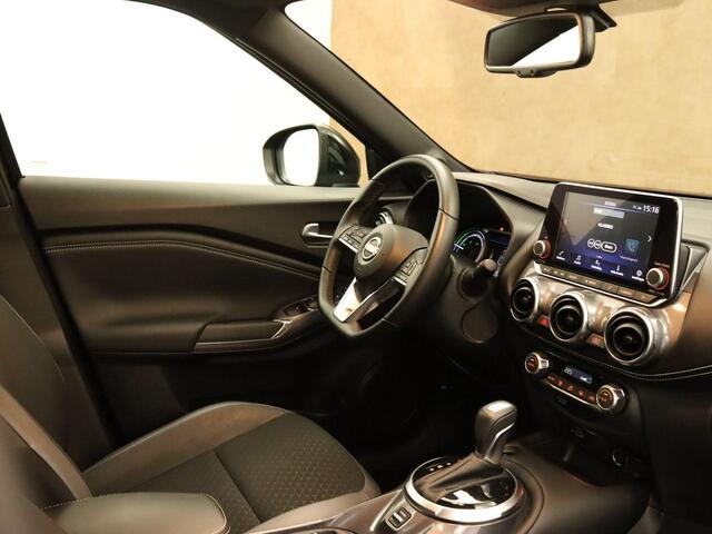 Nissan JUKE 1.6 Hybrid N-Connecta - CRUISE CONTROL - APPLE CARPLAY/ANDROID AUTO - CAMERA - CLIMATE CONTROL - PARKEERSENSOREN VOOR + ACHTER - KEYLESS START/ENTRY - LED KOPLAMPEN - LICHTMETALEN VELGEN 17 INCH