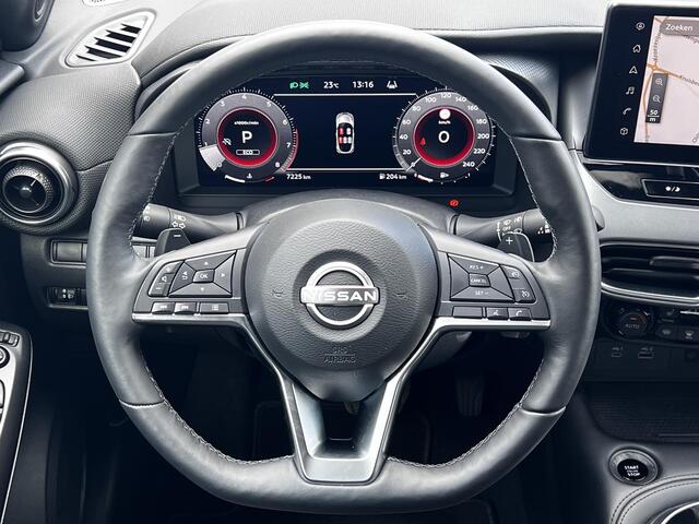 Nissan JUKE 1.0 DIG-T N-Connecta DCT Automaat / Trekgewicht 1.250 kg / Cold pack / Stuur-, Stoel en voorruitverwarming / Navigatie / Apple Carplay Android Auto / Achteruitrijcamera / Climate control / 17" LM wielen