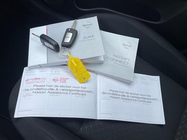 Nissan JUKE 1.0 DIG-T Acenta Navigatie ( via Apple Carplay ), Climate Control, Cruise Control, Afn.Trekhaak, Stoelverwarming
