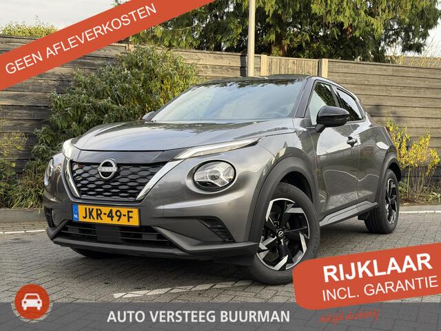 Nissan JUKE N-Connecta 1.6 Hybrid 143PK Automaat Navigatie, Achteruitrijcamera, Keyless, Parkeersensoren, Cruise Control, Climate Control