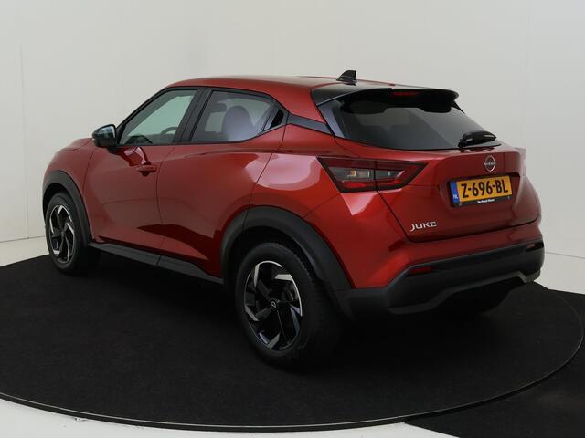 Nissan JUKE 1.0 DIG-T N-Connecta 114PK | Navigatie via telefoon | Achteruitrijcamera | Half-Lederen Bekleding | Climate Control | Apple CarPlay & Android Auto