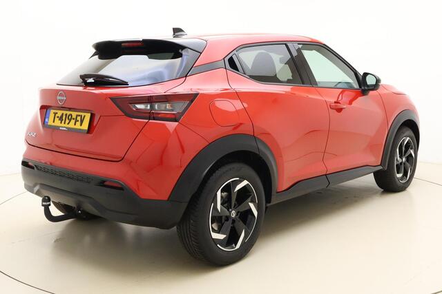 Nissan JUKE 1.0 DIG-T N-Connecta | Apple carplay/ Android auto | Navigatie | Achteruitrijcamera | Climate control | Cruise control | Keyless entry | Led koplampen | Sportstoelen |