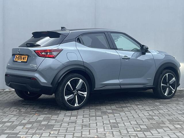 Nissan JUKE 1.6 Hybrid N-Design / Achteruitrijcamera / Cruise- en Climate Control / Keyless Entry & Start / Apple Carplay & Android Auto / Navigatie full map / Parkeersensoren voor en achter / DAB Radio