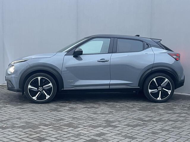 Nissan JUKE 1.6 Hybrid N-Design / Achteruitrijcamera / Cruise- en Climate Control / Keyless Entry & Start / Apple Carplay & Android Auto / Navigatie full map / Parkeersensoren voor en achter / DAB Radio