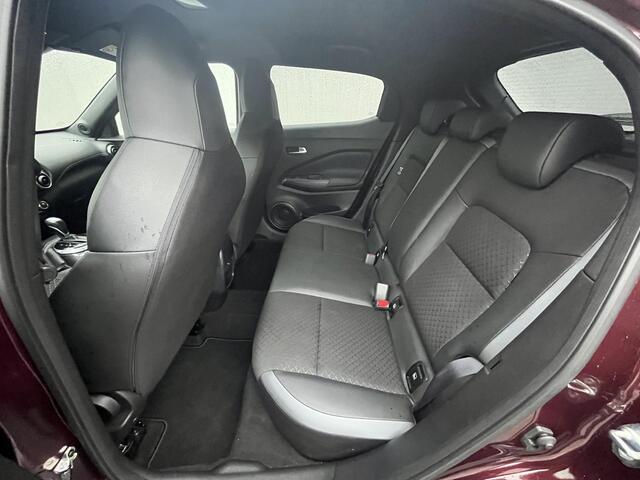 Nissan JUKE 1.6 Hybrid N-Design / Achteruitrijcamera / Stuur- en Stoelverwarming / Voorruitverwarming / Cruise- en Climate Control / Apple Carplay & Android Auto / Keyless Entry & Start / Navigatie full map / Parkeersensoren voor en achter /