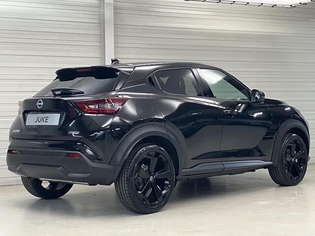 Nissan JUKE 1.6 Hybrid Tekna / ¤3500,- Eindejaarsvoordeel / Nieuw uit Voorraad Leverbaar / Lederen Bekleding / Bose Premium Audio / Technology Pack /Stoel- en Stuurverwarming / Voorruitverwarming / 19 Inch Velgen /