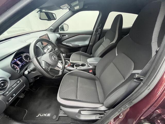 Nissan JUKE 1.0 DIG-T Premiere Edition / Trekhaak (Trekgewicht 1.250kg) / Dealeronderhouden / Achteruitrijcamera / Apple Carplay & Android Auto / Keyless Entry & Start / Navigatie full map / Cruise- en Climate Control / Stoelverwarming / Voorruitverwarming / Parkeers