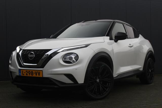 Nissan JUKE 1.0 DIG-T Enigma | Incl. 12 maanden garantie | Bluetooth | Climate control | Cruise control | Airco | Achteruitrijcamera | DAB | Lane assist | Parkeer sensoren | Digitaal instrumentenpaneel | Lichtmetalen velgen