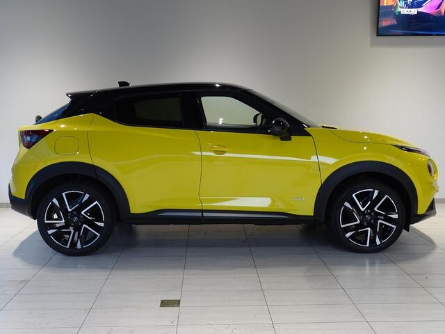 Nissan JUKE 1.6 Hybrid N-Design | Coldpack | New NissanConnect infotainmentsysteem met navigatie | 19" lichtmetalen velgen | Parkeersensoren voor en achter | Automatische airconditioning