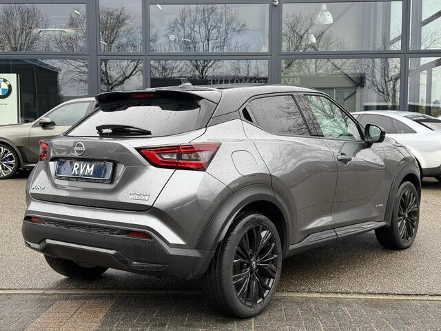 Nissan JUKE 1.6 Hybrid N-Sport FABRIEKSGARANTIE| BOMVOL| BOSE | 19 INCH!| ADAP. CRUISE| SPORTSTOELEN| VERW. VOORRUIT| STUUR + STOEL VERWARMING| 360 CAMERA|
