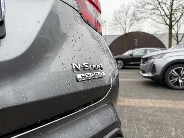 Nissan JUKE 1.6 Hybrid N-Sport FABRIEKSGARANTIE| BOMVOL| BOSE | 19 INCH!| ADAP. CRUISE| SPORTSTOELEN| VERW. VOORRUIT| STUUR + STOEL VERWARMING| 360 CAMERA|