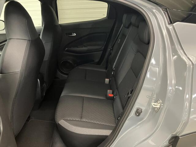 Nissan JUKE 1.6 Hybrid N-Sport / ¤4.500,- Nissan Voorraadvoordeel / Nieuw uit voorraad leverbaar / Stoel- en Stuurverwarming / Verwarmde Voorruit / Adaptive Cruise Control / 360 Graden Camera / Dodehoek Detectie / Navigatie /