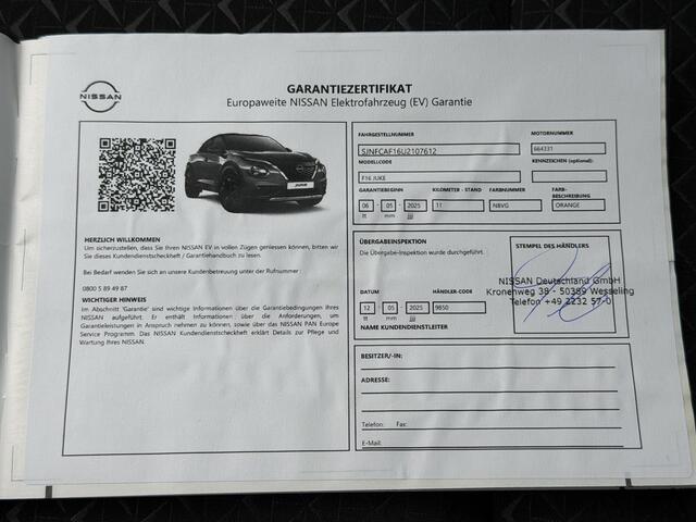 Nissan JUKE 1.6 Hybrid N-Connecta / Automaat / Fabrieksgarantie tot 05-2028 / Navigatie / Camera / PDC / Stoel & Stuurwielverwarming / Apple Carplay & Android Auto / Cruise / Clima / DAB /
