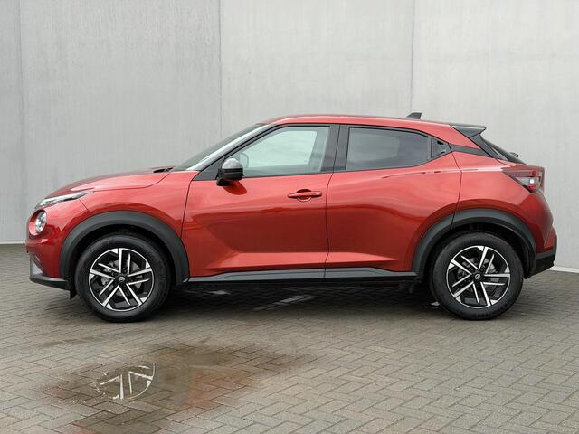 Nissan JUKE 1.6 Hybrid N-Connecta / Automaat / Fabrieksgarantie tot 05-2028 / Navigatie / Camera / PDC / Stoel & Stuurwielverwarming / Apple Carplay & Android Auto / Cruise / Clima / DAB /